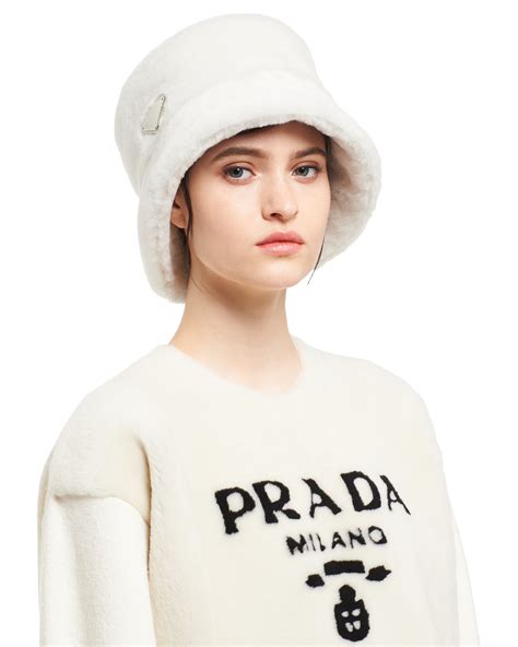 prada winter hats|prada bucket hat on sale.